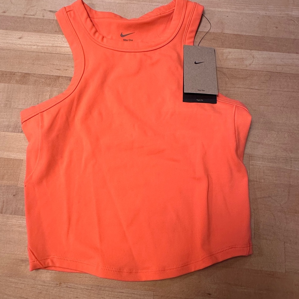 Nike Women's Vibrant Orange Tank Top